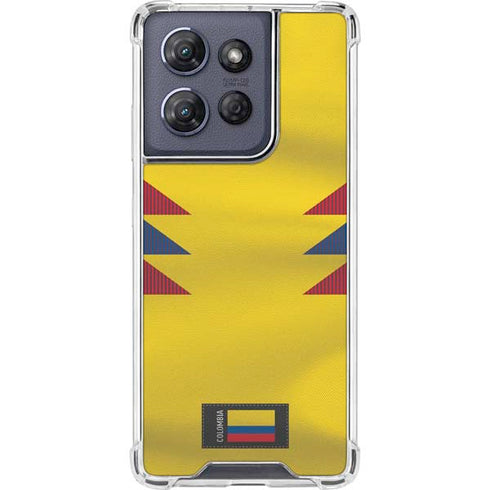 Colombia Soccer Flag Moto G Stylus 5G (2025) Clear Case